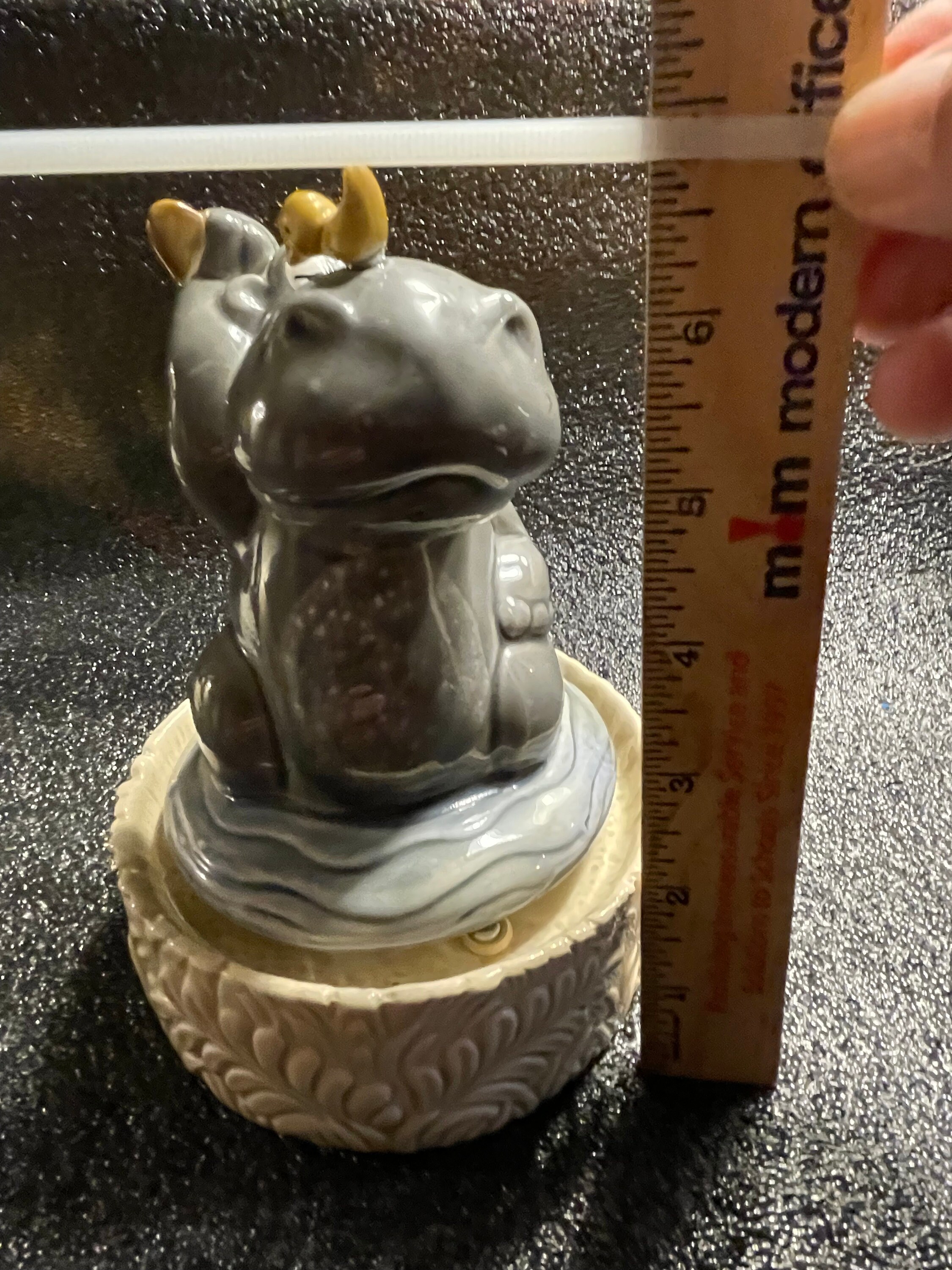 Quon Quon Musical Hippo Etsy