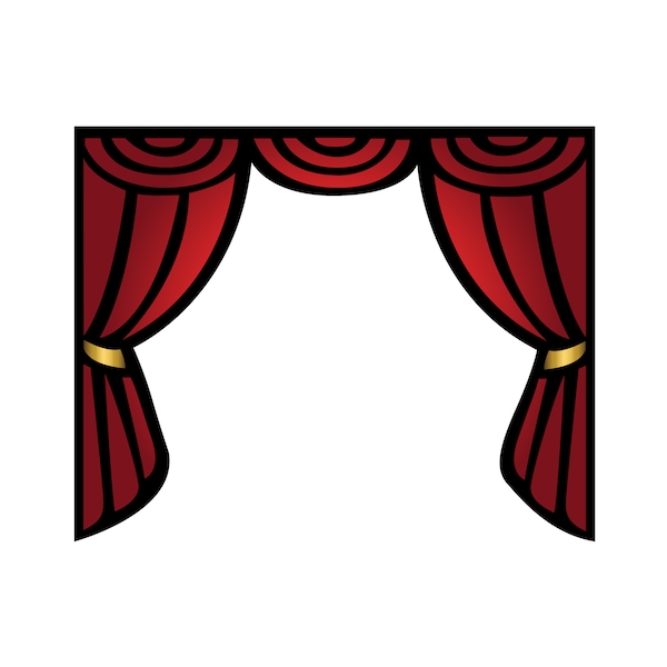 Curtains Design - Digital Download SVG & PNG File