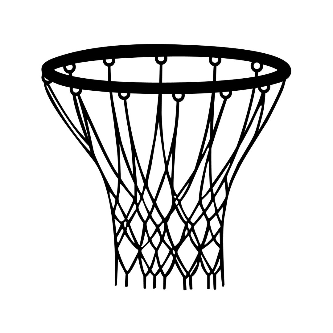 Basketball Net Design Digital Download SVG & PNG File Etsy
