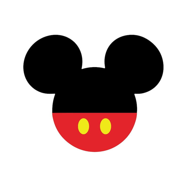 Mickey Design Feature Mickey Design Digital Download SVG & PNG File - Etsy