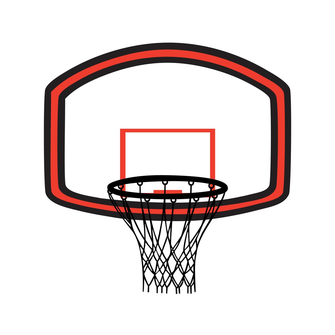 Basketball Net Design Digital Download SVG & PNG File Etsy