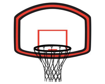 Basketball Net Design - Digital Download SVG & PNG File