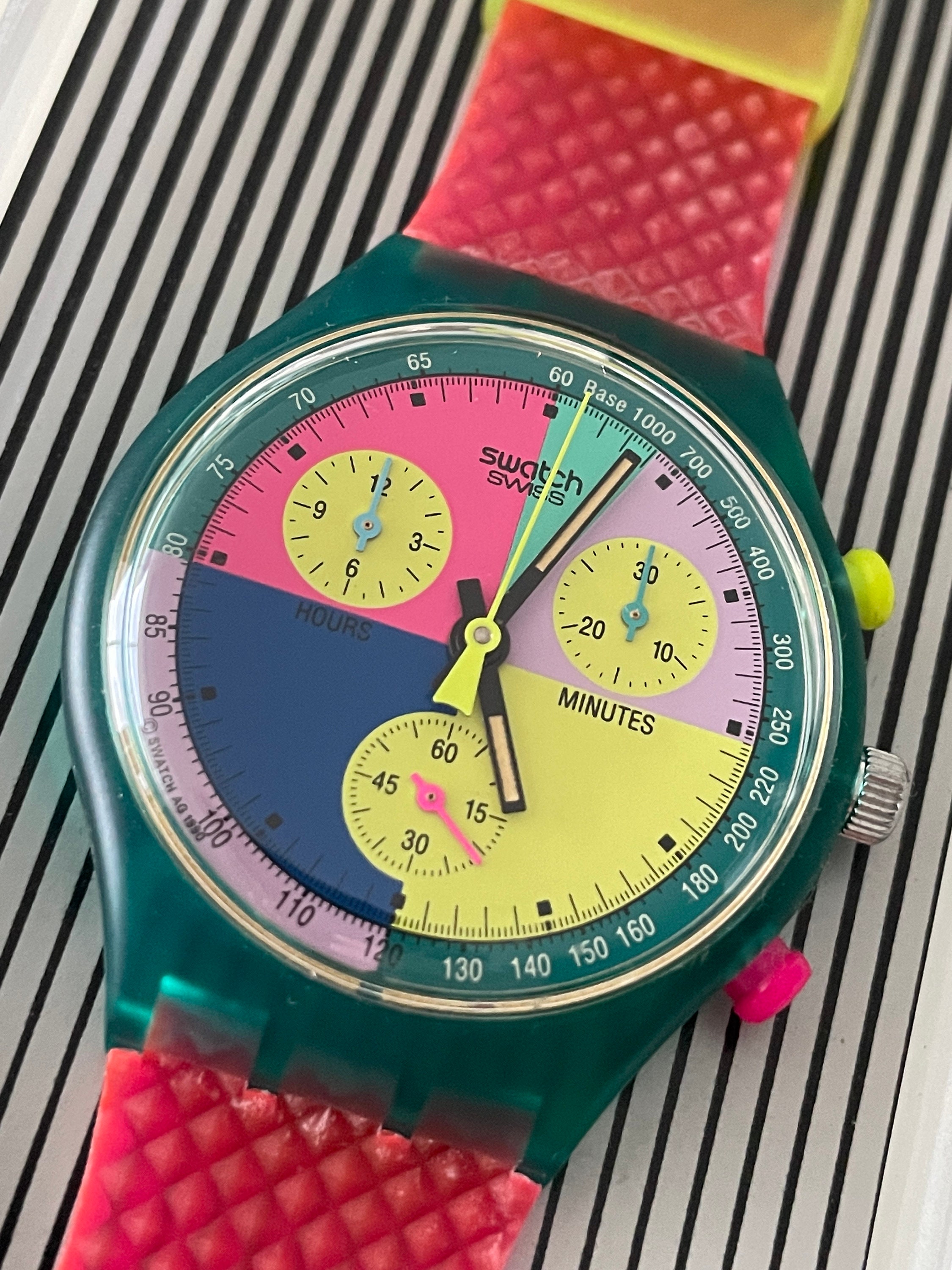 Swatch chrono flash arrow clearance