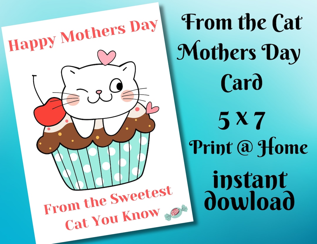 From the Cat Card for Mom on Mothers Day. Make Cat Moms Day Special ...