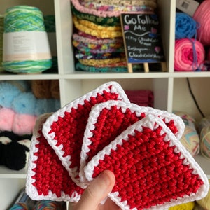 Kitchen square scrubbies