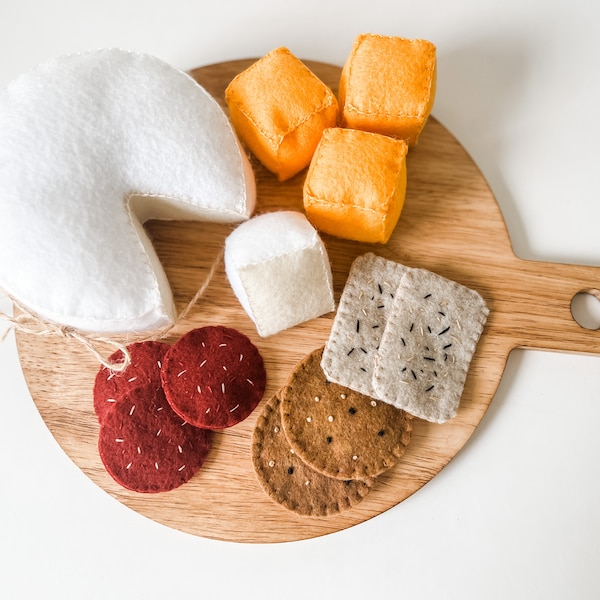 DIY Felt Food Kit For Beginners: Charcuterie Board