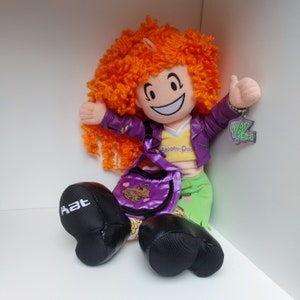 Rare vintage Warner Bros WB Girl Super Scooby-Doo Fan Peluche Kat Kat