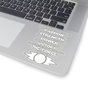 Unleash Your Inner Sith Lord: Master the Sith Code with Our Kiss-Cut Stickers