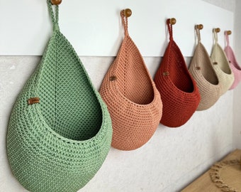 Wall Hanging Basket, Storage Hanging Basket, Bathroom Hanging Basket, Hanging Fruit Basket, Kitchen Basket