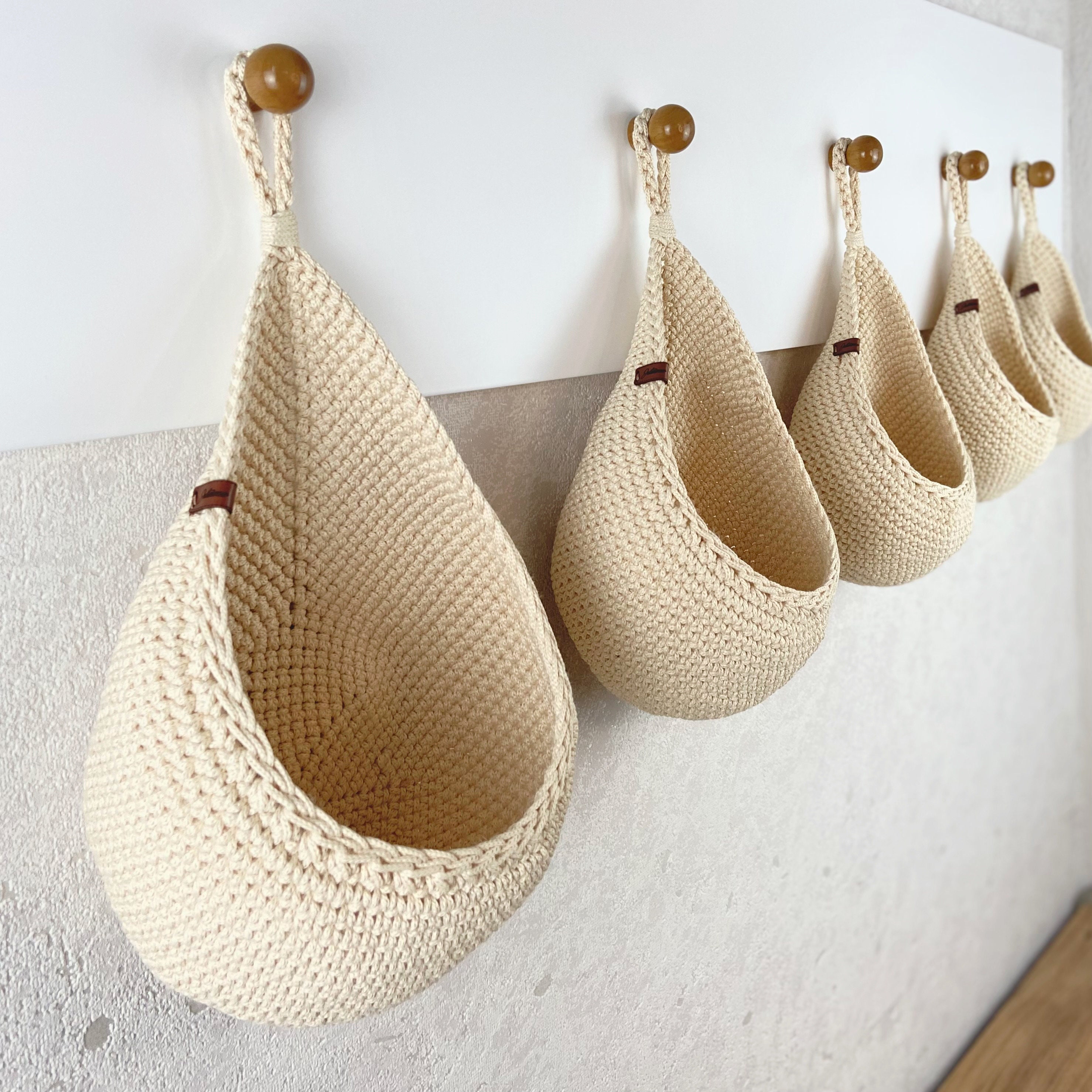 Wall Hanging Basket Storage Hanging Basket Bathroom Hanging Etsy