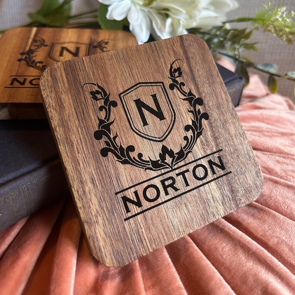 Laser Engraved Coasters - Etsy