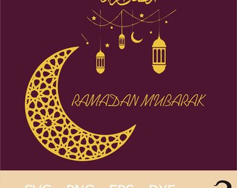 Ramadan kareem SVG Pack, ramadan gift, Mubarak Svg, Happy Ramadan svg, ramadan decoration, ramadan png, islamic holiday openclipart