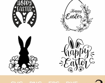 Happy Easter SVG | Happy Easter Cut File | Happy Easter Quote SVG | Happy Easter Saying SVG | Happy Easter Design Svg | Happy Easter Shirt