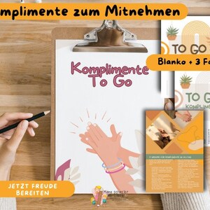 Compliments to Go: Inspirational digital PDF for kind words and positive relationships