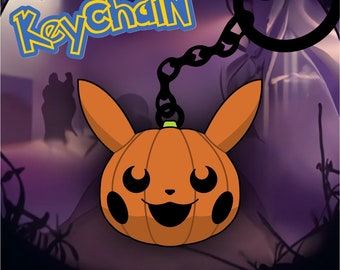 Pokemon - Pikachu Pumpkin Keychain