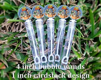 8+ Toy Story Bubble Wands - Toy Story Party Favors - Bubbles Favors - Toy Story Candy Bags - Toy Story Favors - Mini Bubbles