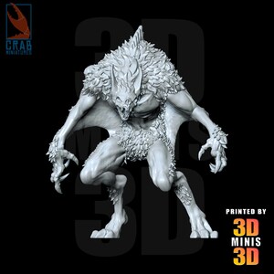 Great Vampire Monster, vampire bat, 9th age vampire army, 32mm miniature wargames, RPG, 3D Minis 3D, Tabletop Wargame miniature