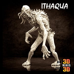 Ithaqua, enemies and monsters of other dimensions, miniature wargames and RPG, 3D Minis 3D, Dungeons & Dragons, Call of Cthulhu