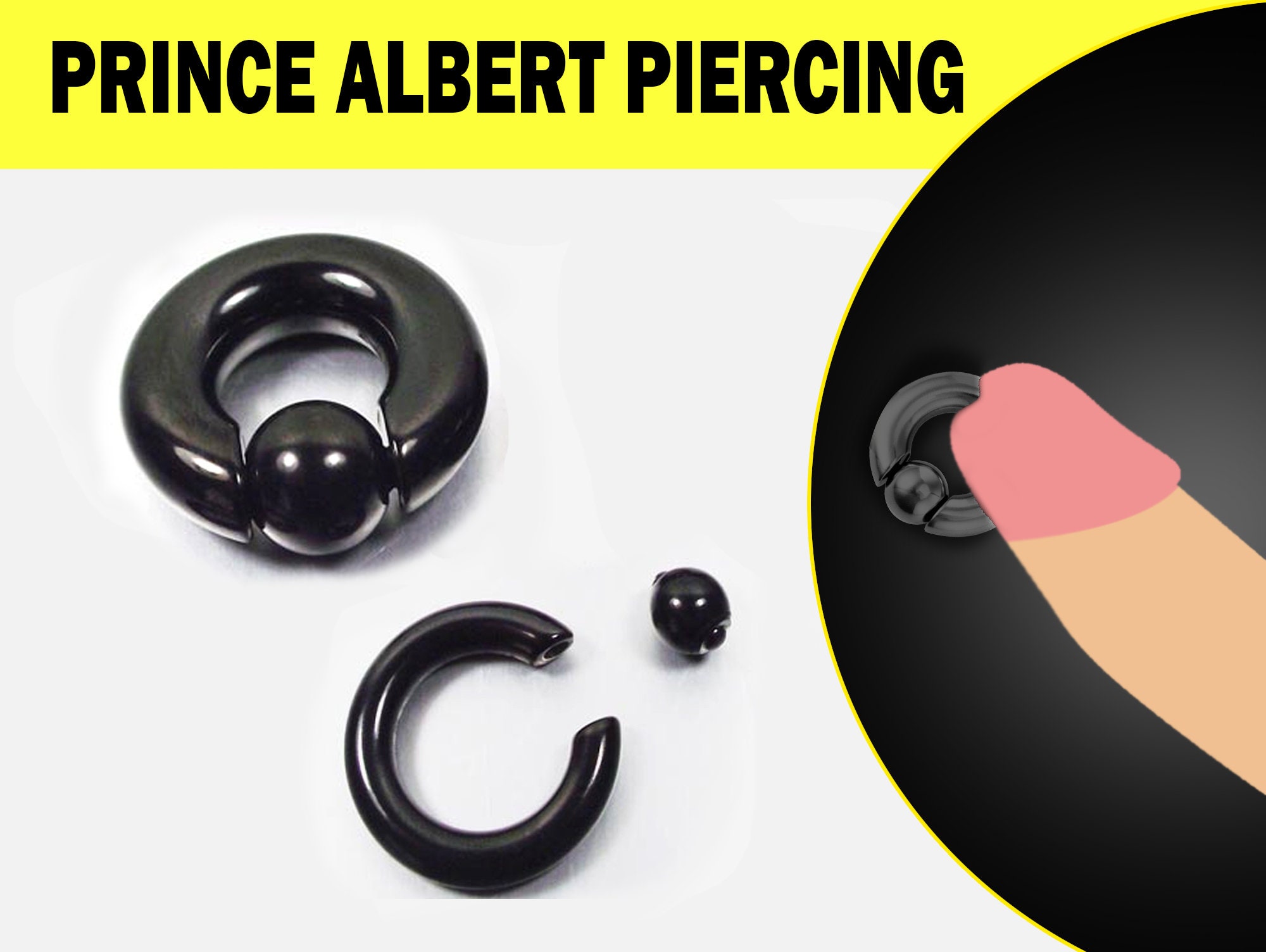 Prince albert piercing