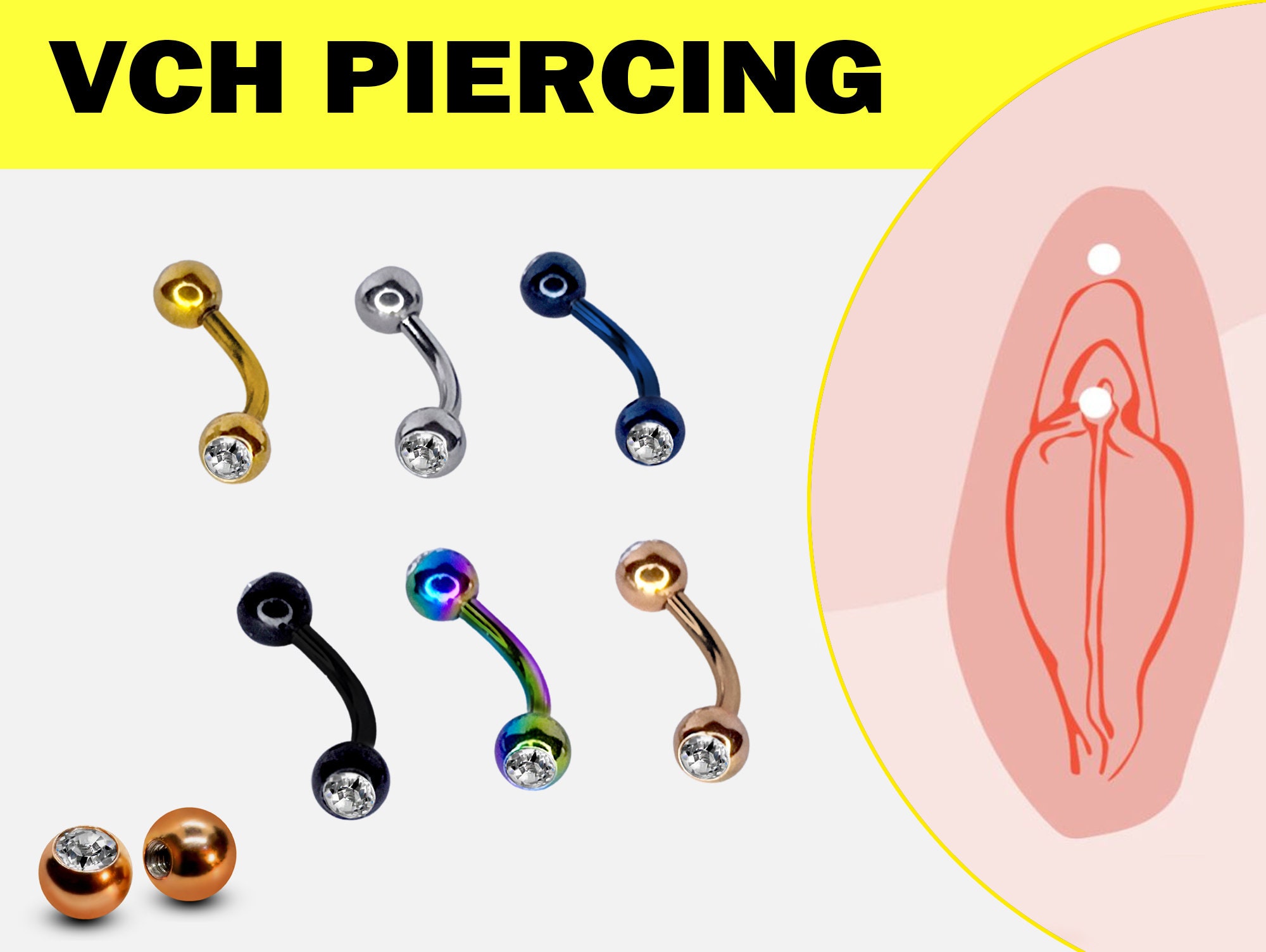 Vch Clit Jewelry Etsy Australia