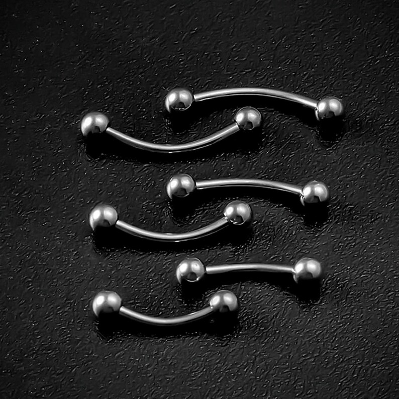 Titanium Vertical Clit Hood Piercing Internally Threaded 16G Etsy