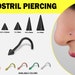 see more listings in the Nose Piercing section