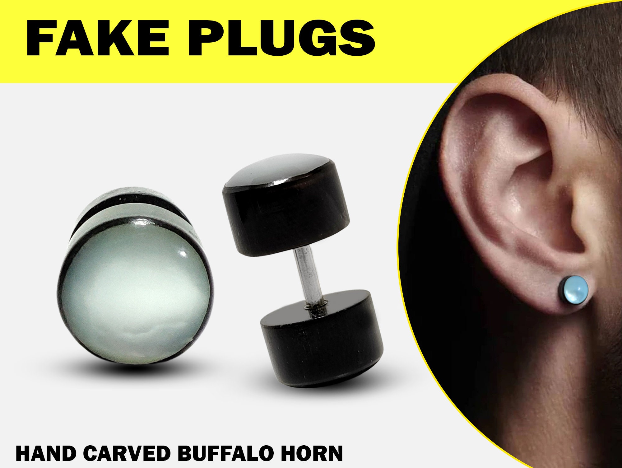 Fake ear hotsell stretchers argos