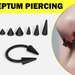 see more listings in the Septum Piercing section