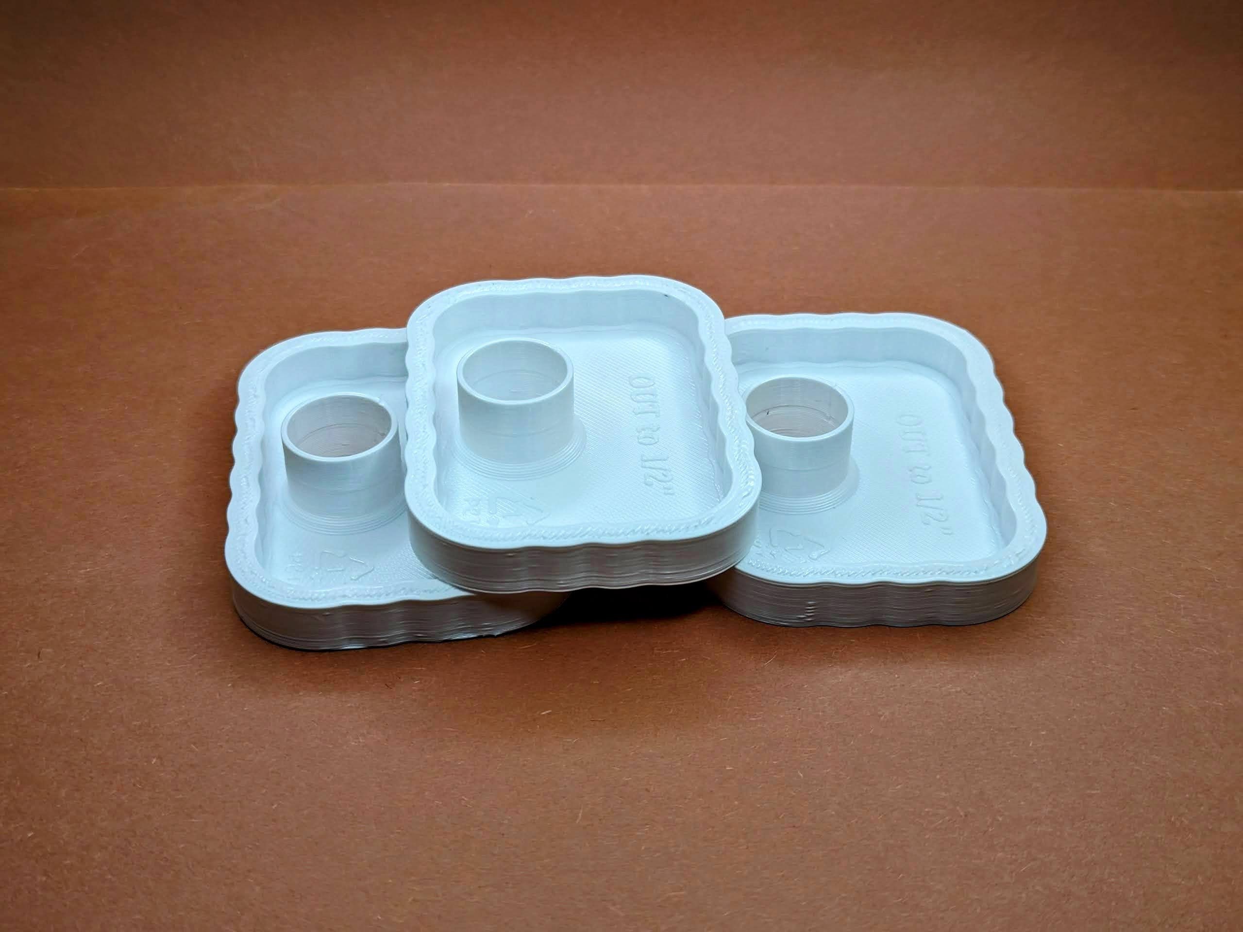 Vinyl Downspout End Caps Size 2x3 or 3x4 N.F.T Etsy