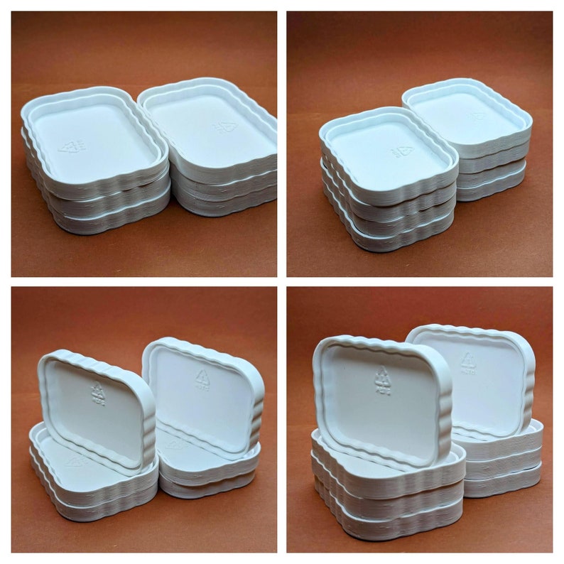 Vinyl Downspout End Caps Size 2x3 or 3x4 N.F.T System/kratky Method