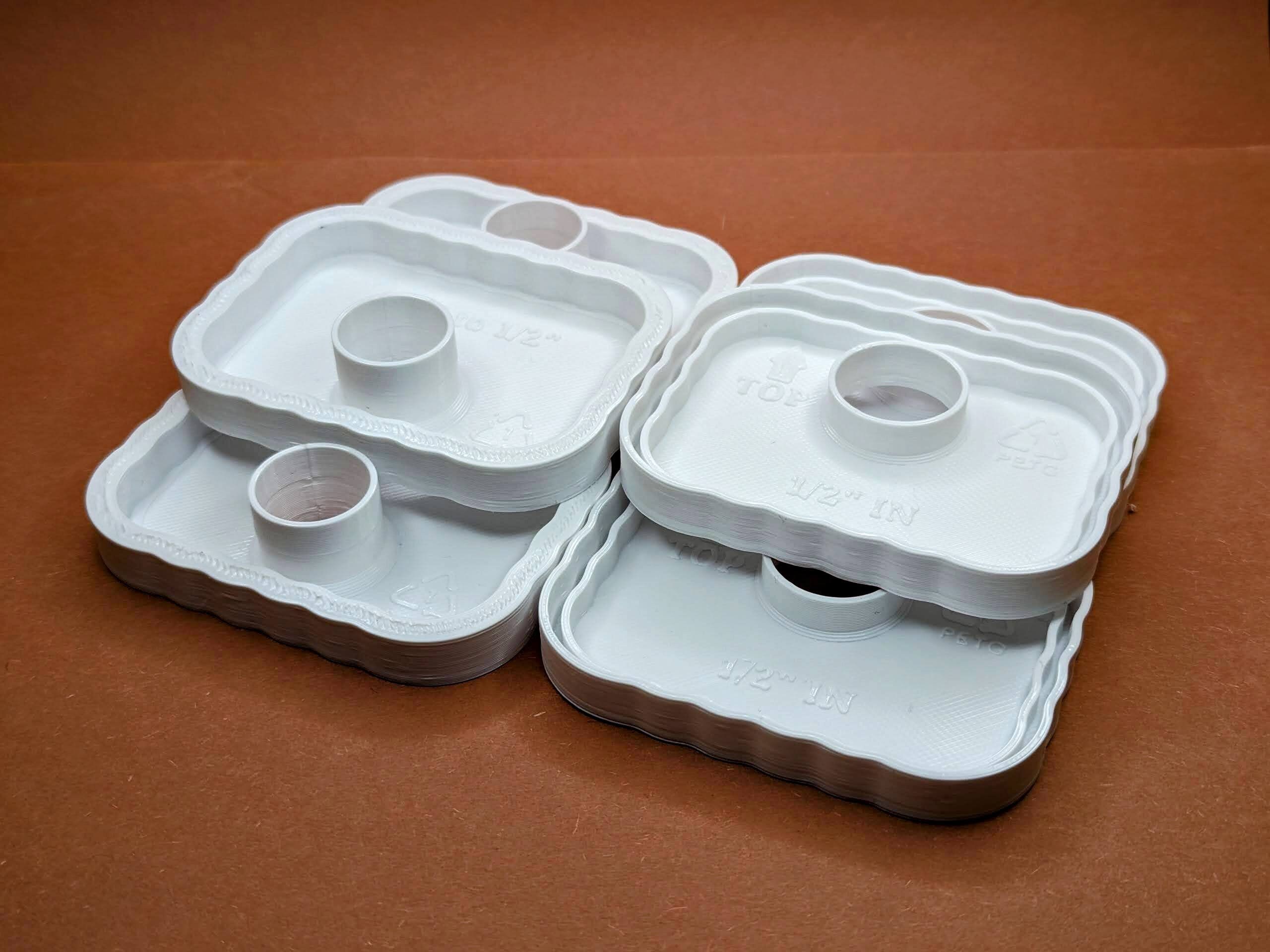 Vinyl Downspout End Caps Size 2x3 or 3x4 N.F.T Etsy