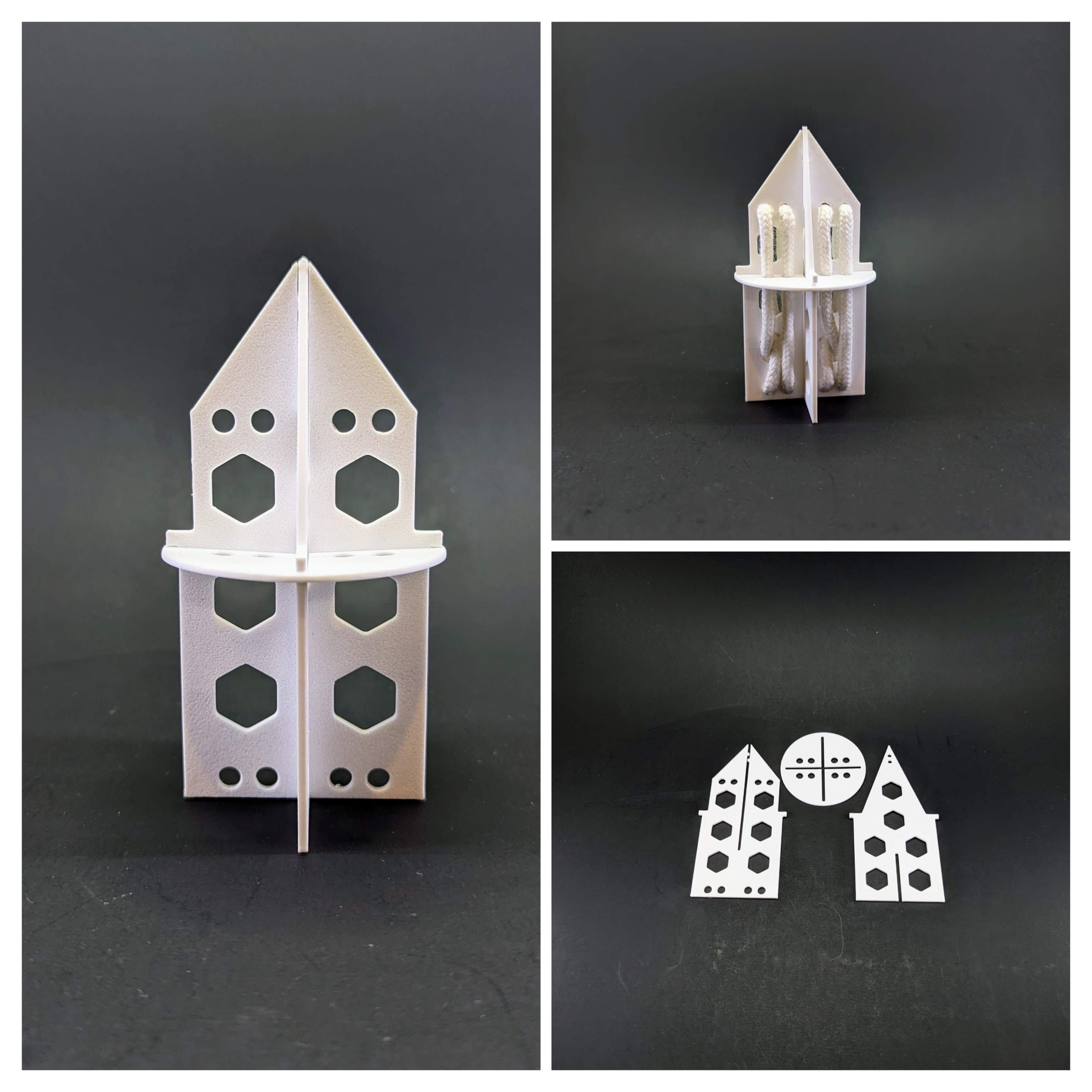 The Wick Wedge / Grow Spike Hydroponic / Rain Gutter Grow System