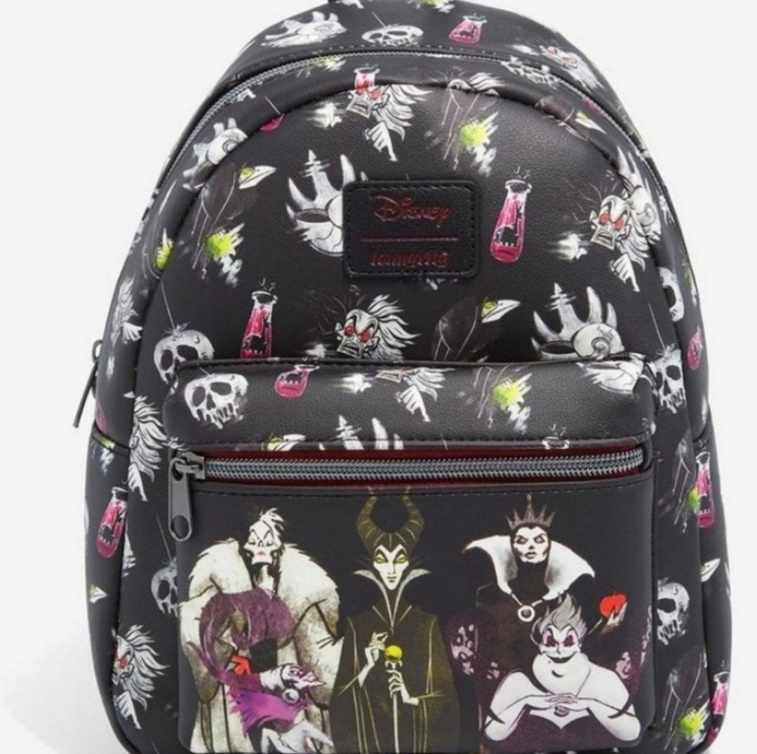 Loungefly Disney Villains Mini Backpack Etsy