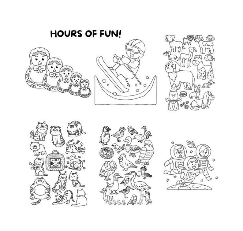 Childrens Colouring Pages, 70 Colouring Sheets, Kids Colouring ...