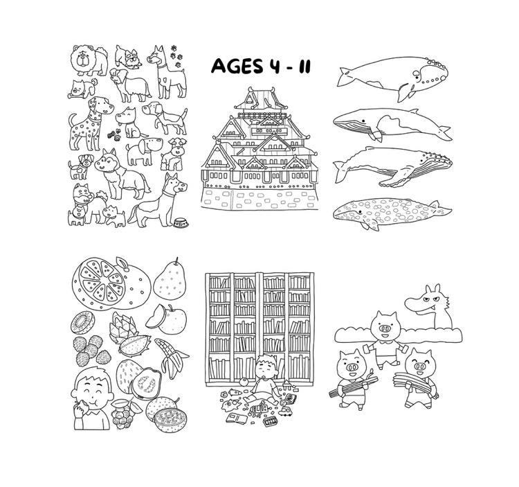 Childrens Colouring Pages, 70 Colouring Sheets, Kids Colouring ...