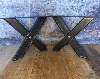 Industrielles IPN „X“ Couchtischbein