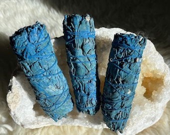 Nag Champa & Sage Smudge Stick, Premium Home Cleansing Bundle for Spiritual Calmness, Meditation, Altar