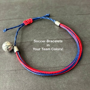 Soccer Team Bracelets, Sports Gift, Personalized Bracelet, Team Gift Idea, Team Swag, Soccer Gift Idea