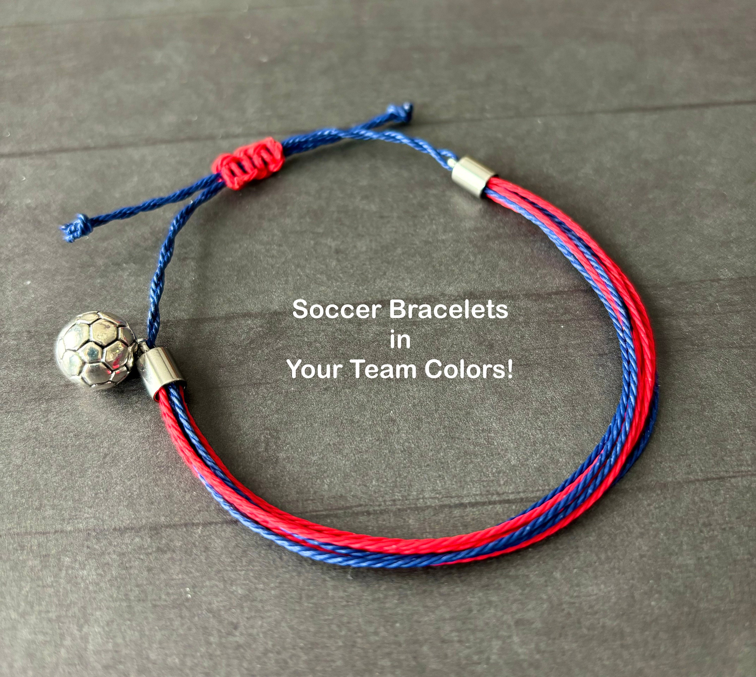 Volleyball Bracelet Men's Stainless Steel Soccer Ball Charm Bead