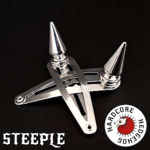 STEEPLE Horn Hair Clips