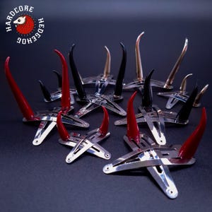 Horn Hair Clips: BUNDLES