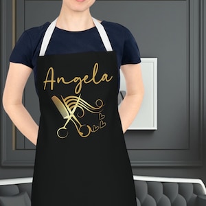 Custom Hair Stylist Apron Personalised Hairdresser Apron Gift Hair Salon Supplies Luxury Canvas Apron Coiffeur Apron Salon Hair Technician