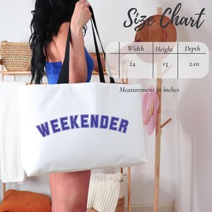 Jumbo Weekender Canvas Tote Bag Really Big Grocery Shopping Bag Maxi Overnight Bag Oversized Canvas Bag Extra Large Travel Tote Bag Weekend