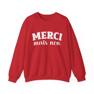 French Slogan Jumper Etsy