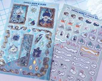 W H A Witches Deco & Planner Sticker Sheet