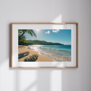 Beach Artwork for Beach House Decor or Ocean Lovers Gift Coastal Wall Art for Living Room Ocean Photography Print for Home Decor