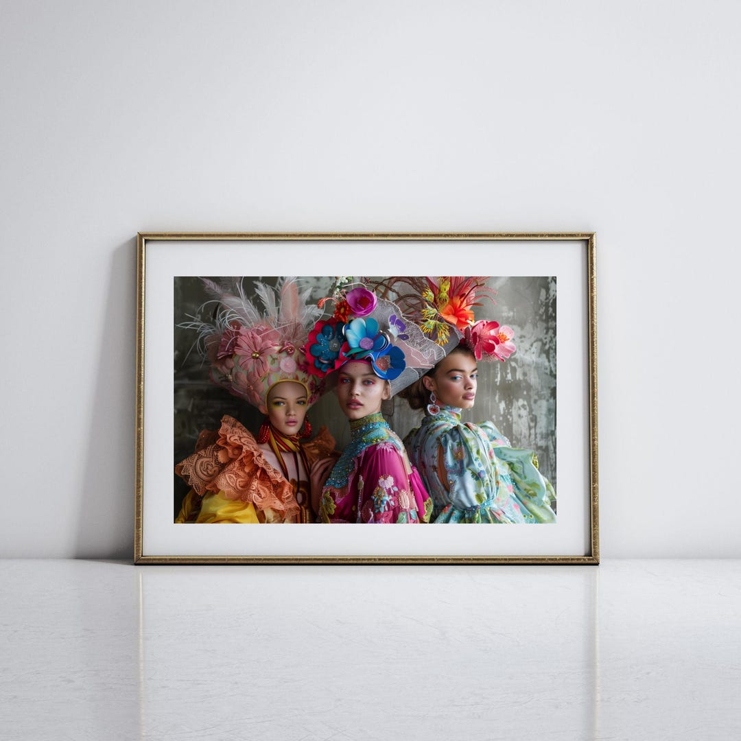 Fashion Photography Print High Fashion Poster Gift for Fashionista ...