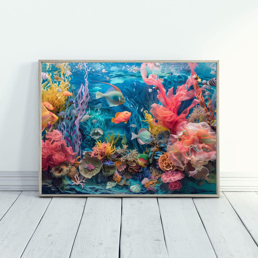 Sea Creatures Underwater Art Ocean Fantasy Marine Life Real sea-creatures-underwater-art-ocean-fantasy-marine-life-real