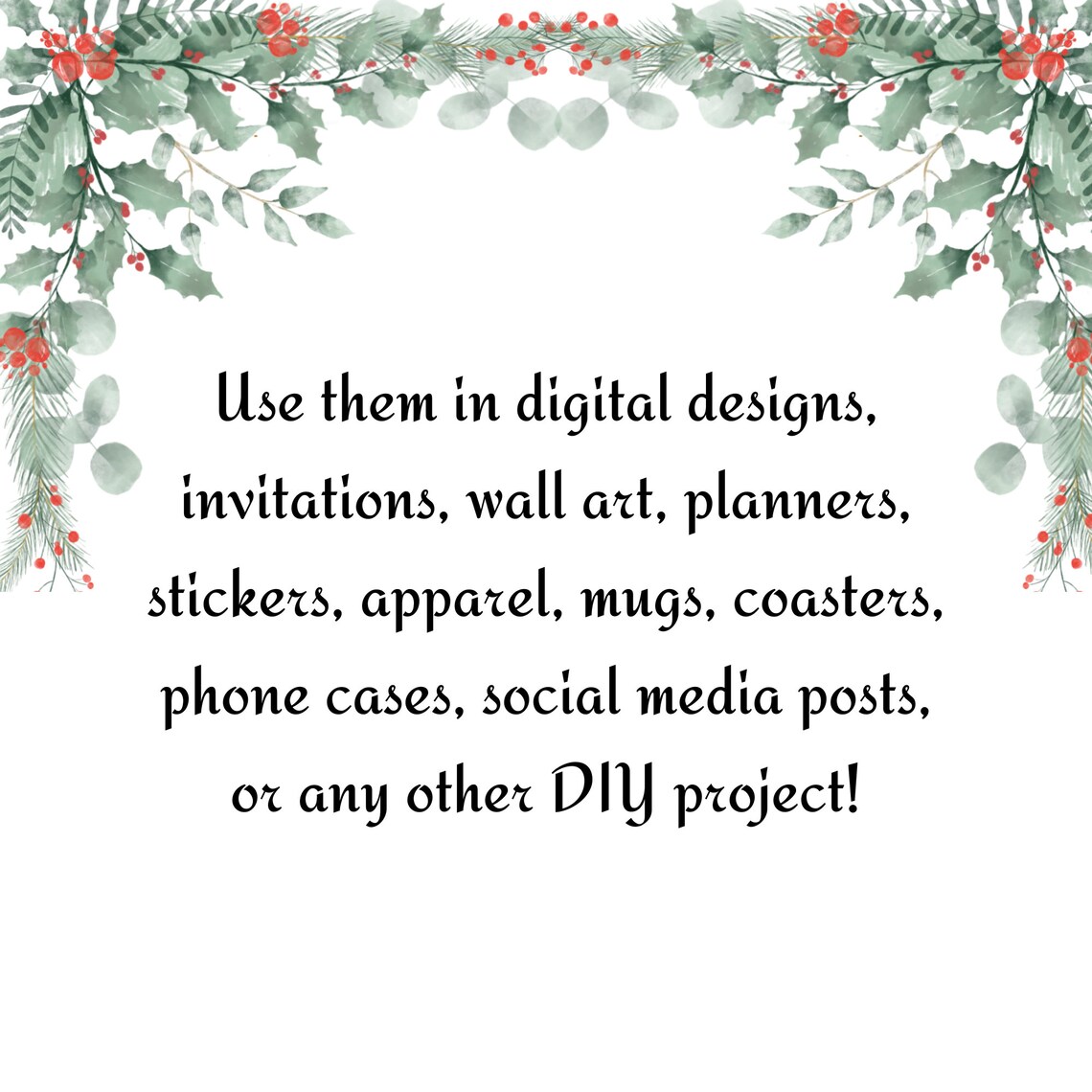 Christmas Foxes Clip Art, 15 High Resolution PNG Images, Digital ...