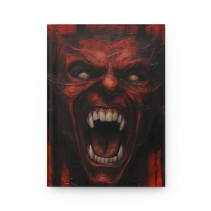 Devilish Demon Hardcover Journal Matte